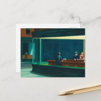 よだかのエドワード・ホッパー ポストカード | Zazzle.co.jp