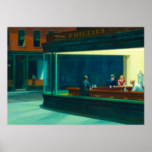 エドワード ホッパーポスター&プリントデザイン・印刷 │ Zazzle JP