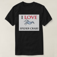 アイラブスパイダーカニ Tシャツ | Zazzle.co.jp