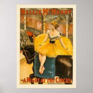 ヴィンテージ サーカスポスター&プリントデザイン・印刷 │ Zazzle JP