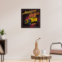 最終価格アメリカン・グラフィティ★American Graffitiポスターレア アートポスター☆アメリカン・グラフィティ（American Graffiti
