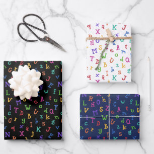 アルファベットラッピングペーパー | Zazzle JP アルファベットラッピングペーパー | Zazzle JP