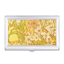ミュシャ名刺入れ&カードホルダー | Zazzle JP
