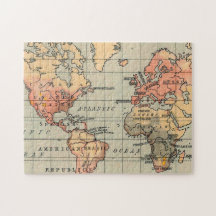 古地図 アンティーク ワールド パズル ３０００ 全品送料無料】 古地図 アンティーク ワールド パズル 3000