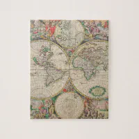 アンティーク世界地図 ジグソーパズル | Zazzle.co.jp