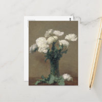 アンリファンティンラトゥールヴィンテージポピー ポストカード