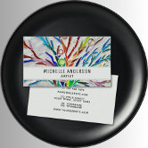 アーティスト名刺 名刺 | Zazzle.co.jp