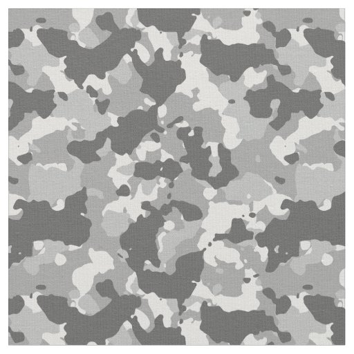 アーバン白黒カモフラージュ迷彩柄軍隊 ファブリック | Zazzle.co.jp