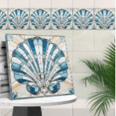 貝殻 タイル | Zazzle.co.jp