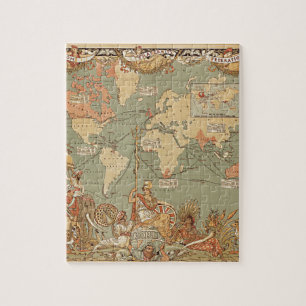 世界 地図パズル | Zazzle JP