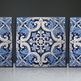 ポルトガルの青いタイル タイル | Zazzle.co.jp