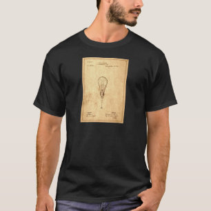 トーマス・エジソン vintage Tシャツ　80s usa エジソンTシャツ&Tシャツデザイン | Zazzle JP