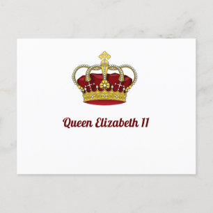 エリザベス 女王ポストカード| Zazzle JP