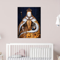 エリザベス女王1戴冠式1559 ポスター | Zazzle.co.jp