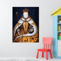 エリザベス女王1戴冠式1559 ポスター | Zazzle.co.jp