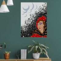 エルテ – ザシーズンズ，冬 ポスター | Zazzle.co.jp