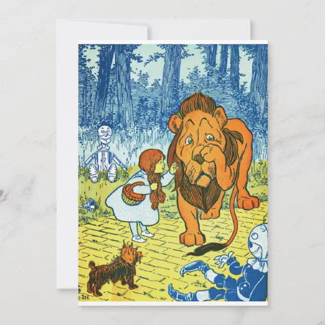 オズ・ドロシーと臆病ライオンの魔法使い | Zazzle.co.jp