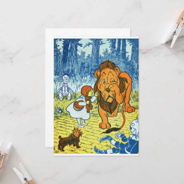 オズ・ドロシーと臆病ライオンの魔法使い | Zazzle.co.jp