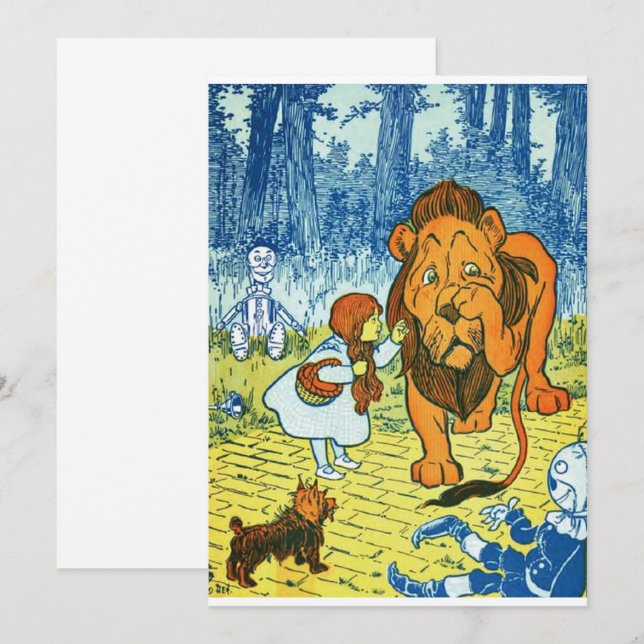 オズ・ドロシーと臆病ライオンの魔法使い | Zazzle.co.jp