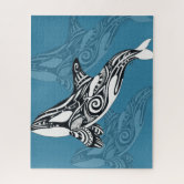 シャチ家族 ジグソーパズル | Zazzle.co.jp