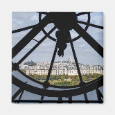 オルセー美術館　時計　マグネット　フランス 有名なオルセー美術館 – パリ、フランス、ヨーロッパ マグネット