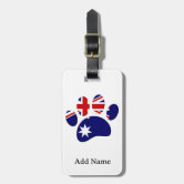 オーストラリア限定ラゲージタグ オーストラリア国旗 ラゲッジタグ | Zazzle.co.jp