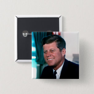 ケネディ 大統領缶バッジ | Zazzle JP
