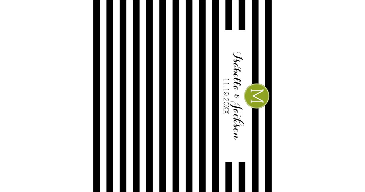 カスタム結婚写真バックドロップ新婦新郎モノグラム ファブリック Zazzle.co.jp