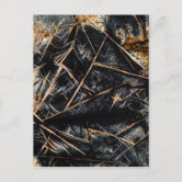 カフェイン結晶（顕微鏡） ポストカード | Zazzle.co.jp