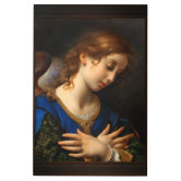 カルロ・ドルチによる受胎告知の天使 キャンバスプリント | Zazzle.co.jp