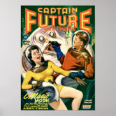 キャプテンフューチャーと宇宙天皇 ポスター | Zazzle.co.jp