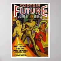 キャプテン・フューチャー ポスター 100cm NHK キャプテンフューチャーと宇宙天皇 ポスター | Zazzle.co.jp