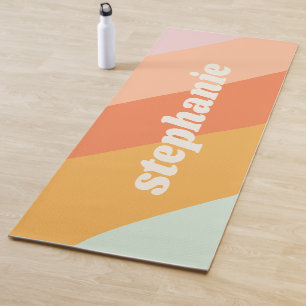 【大人気】名入れOK レインボーツリー ヨガマット 名入れ・OEMはこちら｜yogagoods.net