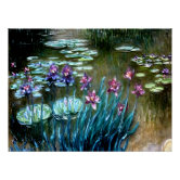 クロード・モネ – 睡蓮， 1916 ポスター | Zazzle.co.jp