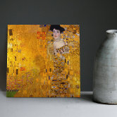クリムト　タイルアート7 グスタフクリムトアデレ タイル | Zazzle.co.jp