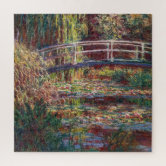 モネ – 睡蓮（ピンク） 1919絵画s ジグソーパズル | Zazzle.co.jp