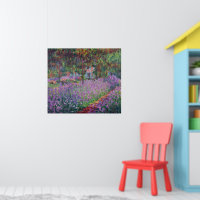 クロードモネ | The Artist's Garden at Giverny ポスター | Zazzle.co.jp