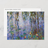 クロード・モネ – 睡蓮/ニンフェアス ポストカード | Zazzle.co.jp