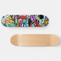 グラフィティ スケートボード | Zazzle.co.jp