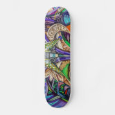 グラフィティカラフルアート スケートボード | Zazzle.co.jp
