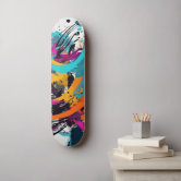 グラフィティカラフルアート スケートボード | Zazzle.co.jp