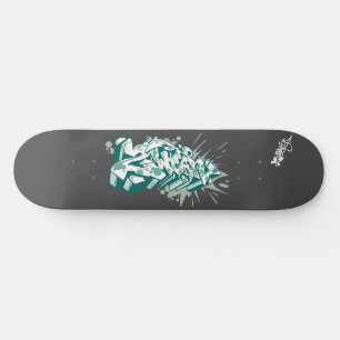 Graffitiスケートボード | Zazzle JP