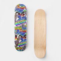 素晴らしい グラフィティ文字ボード スケートボード Zazzle.co.jp | スケートボード
