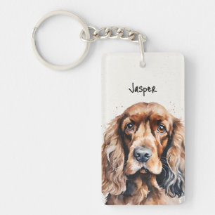 コッカースパニエルキーホルダー | Zazzle JP