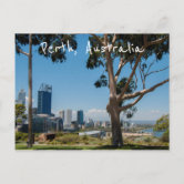 パース ポストカード ウェスタンオーストラリア パース西オーストラリア都市景観はがき ポストカード | Zazzle.co.jp