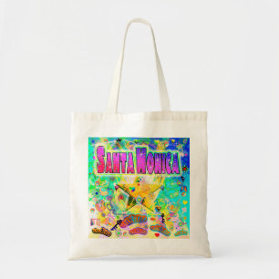 サンタ モニカトートバッグ | Zazzle JP