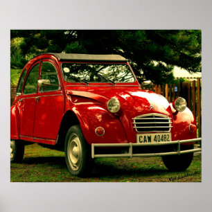 歴代シトロエン 2CV 新品ポスター 1949-1990 70x50 cm 三樹書房 ｜ シトロエン2CV 特別限定版