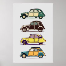 シトロエン CITROEN 7 CV　/アノニマス/アートポスター シトロエン CITROEN 7 CV /アノニマス/アートポスター - メルカリ