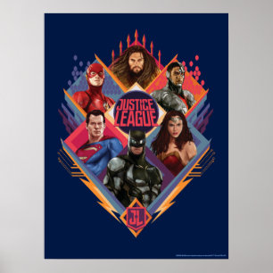 ジャスティス リーグポスター&プリントデザイン・印刷 │ Zazzle JP
