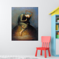 油絵(希望) ジョージ・フレデリック・ワッツ：希望 ポスター | Zazzle.co.jp